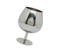 Piceioep Tasse à glace pratique, bol à dessert à pieds hauts en acier inoxydable de qualité supérieure pour coupes glacées et repas élégants, gobelet polyvalent sans rouille