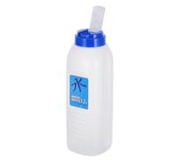 Pichet à Boissons en Plastique avec Couvercle Étanche 1,2 L | Format Familial Portable, pour Eau Froide, Thé Chaud et Boissons Rafraîchissantes, Maison, Repas Partagés ou Plein Air