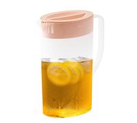 Pichet À Citron | 1.5/2L Carafe Eau En Plastique | Carafe Avec Couverture | Carafe Eau Avec Filtre | Transparent Et Résistant À La Chaleur Bouteille D'eau,carafe Pour Lait,jus,café Ou L'eau Chaude