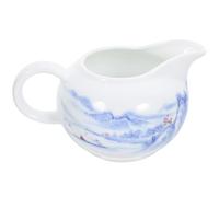 Pichet à Crème en Céramique Blanche 170ml, Facile à Nettoyer | Surface Lisse, Usage Multiple, Décoratif, pour Café, Lait, Sauce, Fournitures de Préparation