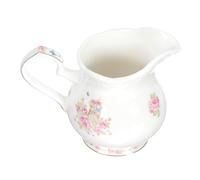 Pichet à Crème en Céramique Blanche pour Sauce 180ml et Sucre | Forme Créative, Surface Lisse et Élégante, Usage en Restaurant ou Fête, Nettoyage Facile