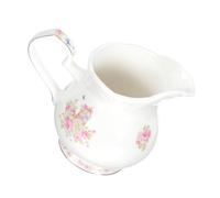 Pichet à Crème Poignée, Bouilloire à Lait en Céramique Blanche | , 180ml, pour Sucre, Sauce et Crème, Forme Créative, Maison et Fêtes
