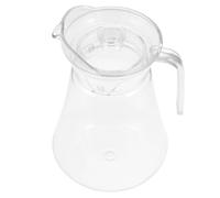 Pichet à Jus en Acrylique PC 1 L Couvercle Amovible | Surface Lisse Transparente, des Éclaboussures, pour Lait ou Boissons Fraîches Lors des Réunions Familiales Estivales