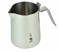 Bialetti Pichet à lait Nuovo Elegance – 30 cl – Acier inoxydable – Argent