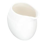 Pichet à Lait Blanc 200ml en Céramique, Simple et Beau pour Table