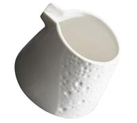 Pichet à Lait Blanc 225ml en Céramique Multi-usages | Surface Lisse, Nettoyage Facile, Format Compact, pour Café, Sauce et Service Quotidien