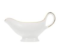 Pichet à Lait en Céramique Blanc, Pratique, Léger, Cuisine | Récipient Polyvalent pour Eau et Jus, Usage Barbecue, Format Compact, Simple à Ranger, Service Domestique