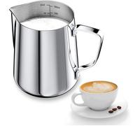 Pichet à Lait - Inox - 600ml - Acier Inoxydable 304 - Mesure Précise