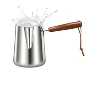 Pichet à mousse de lait | Échelle de mesure 600 ml | Latte Art Pichet à mousser pour cappuccino pour latte, expresso, café, bar, camping, dortoir, cuisine, pique-nique