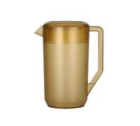 Pichet avec Graduations Fin, 2400ML | Gradué, Carafe avec Couvercle, Résistant Au Froid, Pichet Transparent, pour Maison