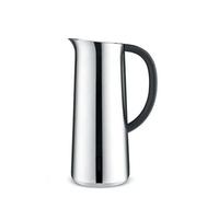 Pichet - Carafe - Bouteille De Service Alessi - Nf05 - Nomu Carafe Isotherme De Design Acier Et Resine Thermoplastique Argent