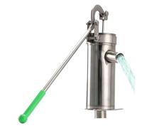 Pichet - Eau à main, dispositif d'aspiration manuel | Fontaine de puits profond en acier inoxydable, booster d'eau souterraine extérieure pour jardin, étang, ferme, cour, pompe à manivelle pour usage