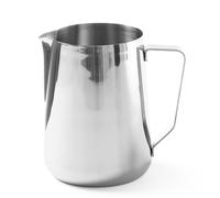 Pichet en acier inoxydable pour faire mousser le lait pour cappuccino 0,6 L - He