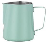 Pichet en acier inoxydable pour mousser le lait, idéal pour la création de motifs artistiques dans les cafés au lait (600 ml)