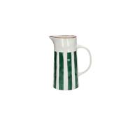 Pichet en porcelaine vert - Pomax, Mykonos - 19x13x24 cm
