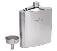 Pichet en titane de 1400 ml avec entonnoir et sac, couleur argent