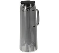 Pichet en Verre Électroplaqué 1,8 L pour Boisson Froide Domestique | Couvercle, Acier Inoxydable, Finition Soignée, Confortable à Tenir, Facile à Verser, Usage Maison
