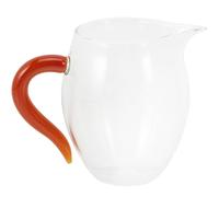 Pichet en Verre pour Thé, Verseur Manuel, Design Simple et Brillant | Verre Transparent, Usage Thé ou Eau, Finition Soignée, Style Unique, Accessoire de Cérémonie
