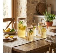 Pichet et 4 verres Orangeade