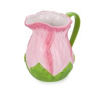 Pichet fleur rose 1,4 L terre cuite Florafruit