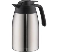 Pichet isotherme 1,5 L en acier inoxydable, pour boissons chaudes et froides, idéal pour le café et le thé