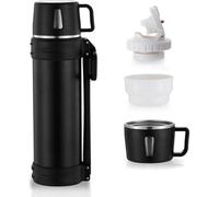 Pichet isotherme 1,5 L en acier inoxydable pour boissons chaudes/froides (café, thé)