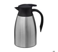 5five Pichet isotherme 1,5 L - Acier inoxydable et PP - Argent - L 16,5 x l 13,4 x H 24,8 cm
