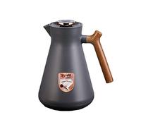 Pichet Isotherme Bouteille Sous Vide Isolé, Carafe À Café Thermique, Café Au Thé Chaud Et Froid Avec Un Simple Bouton-poussoir De Sécurité, Pour La Maison, Bureau, Hôtel (Gris,1.45L)