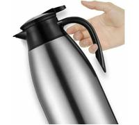 Pichet Isotherme Carafe à Café en Acier Inoxydable Double Paroi Isotherme Carafes à café et à thé Cafetière Thermos de 2L