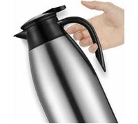 Pichet isotherme Carafe à café inox Double paroi Carafes à café et thé isolées cafetière Thermos 2L