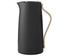 Pichet isotherme EMMA 1,2 l, pour le café, noir doux, acier inoxydable, Stelton