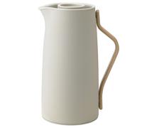 Pichet isotherme EMMA 1,2 l, pour le café, sable, acier inoxydable, Stelton