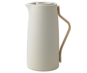 Pichet isotherme EMMA 1,2 l, pour le café, sable, acier inoxydable, Stelton