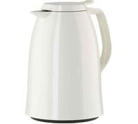 Pichet Isotherme - EMSA - Mambo - Acier Inox - Plastique - 1 L - Blanc Brillant