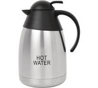 Olympia Pichet isotherme en acier inoxydable avec couvercle bombé 250 x 140 mm 1,5 l