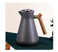 Pichet Isotherme sous Vide Isolé, Carafe À Café Thermique pour Le Thé Café Chaud Et Froid Carafe À Café Thermique Intérieur en Verre Café Thé Chaud(Gray,1L)