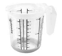 Pichet mesureur Keeeper antidérapant poignée 0,5l gris Masimmo