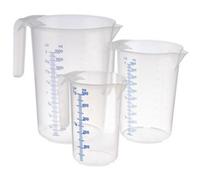 APS Germany – Pichet mesureur STACKABLE – 0,5 L – Transparent – Polypropylène