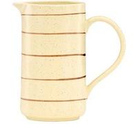Pichet Moucheté en Porcelaine "Kutie" 22cm Beige Beige G