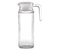 Pichet rainuré en verre 1 L Olympia - Boite de 6