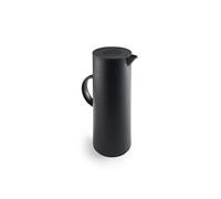 IBILI - Carafe isotherme avec intérieur en verre, double paroi, 1 litre, noir, sans BPA