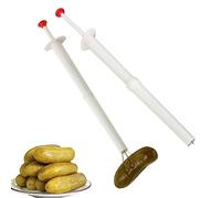 Pickle Pincher Pickle Fork 2Pcs 7, 87 pouces Grabber en acier inoxydable 4 griffes flexible Pincher cuisine outil de saisie de nourriture pour olives, betteraves, poivrons