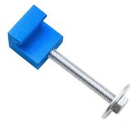 Pickup Truck Toolbox Retainer Clamp Aluminium Pickup Truck (Azure Deux | Alliage d'aluminium résistant à la rouille, pas de perçage nécessaire, maintien sûr, s'adapte à la plupart des camions