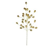Pics à facettes en forme de goutte pour sapin de Noël | Branches de sapin de Noël en cristal pour couronne, guirlande, arrangement floral, fête, photos, famille, doré