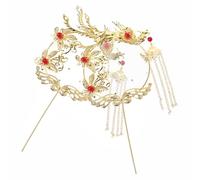 Pics à Gâteau Phénix en Fer 2 Pièces pour Mariage Chinois
