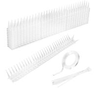 Pics Anti-Oiseaux - YYV - 5 m - Protection contre pigeons - Couleur blanche - Couleurs multiples
