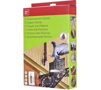 SwissInno Pics anti-pigeons Pointes 300 cm effet dissuasif avec colle silicone - Transparent