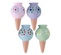 Pics D'Arrosage | 4 Pièces En Terre Cuite Irrigation Jardin | Piquets D'Auto-Arrosage Pour De Jardin | Pour Pots De Fleurs, Pelouse, Patio, Véranda, Maison Voyage