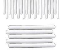 Pics En Acrylique Pour Cake Topper - 50 Pièces Réutilisables DIY 11,4 cm | Bâtonnet Acrylique Pour Glace - Pour Glaces, Bonbons, Barres Chocolatées, Pâtisserie Maison, Boutique De Desserts