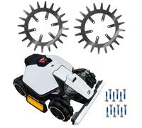 Pics pour robot tondeuse Mammotion LUBA 1 mini AWD 800, 1500, LiDAR - En acier inoxydable - Cercle de trou de 66 mm - 12 vis en acier inoxydable - Aide à la traction pour robot à gazon